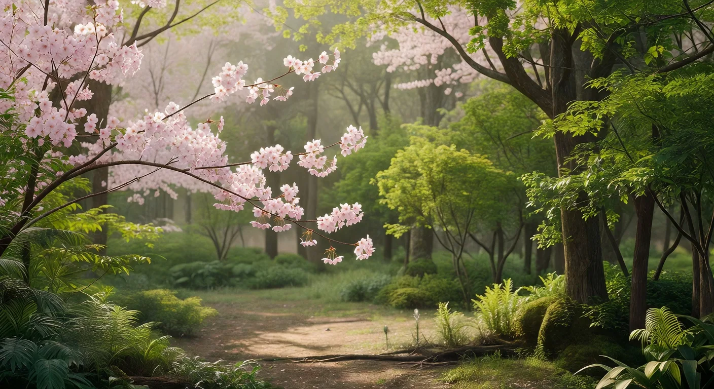 森の桜