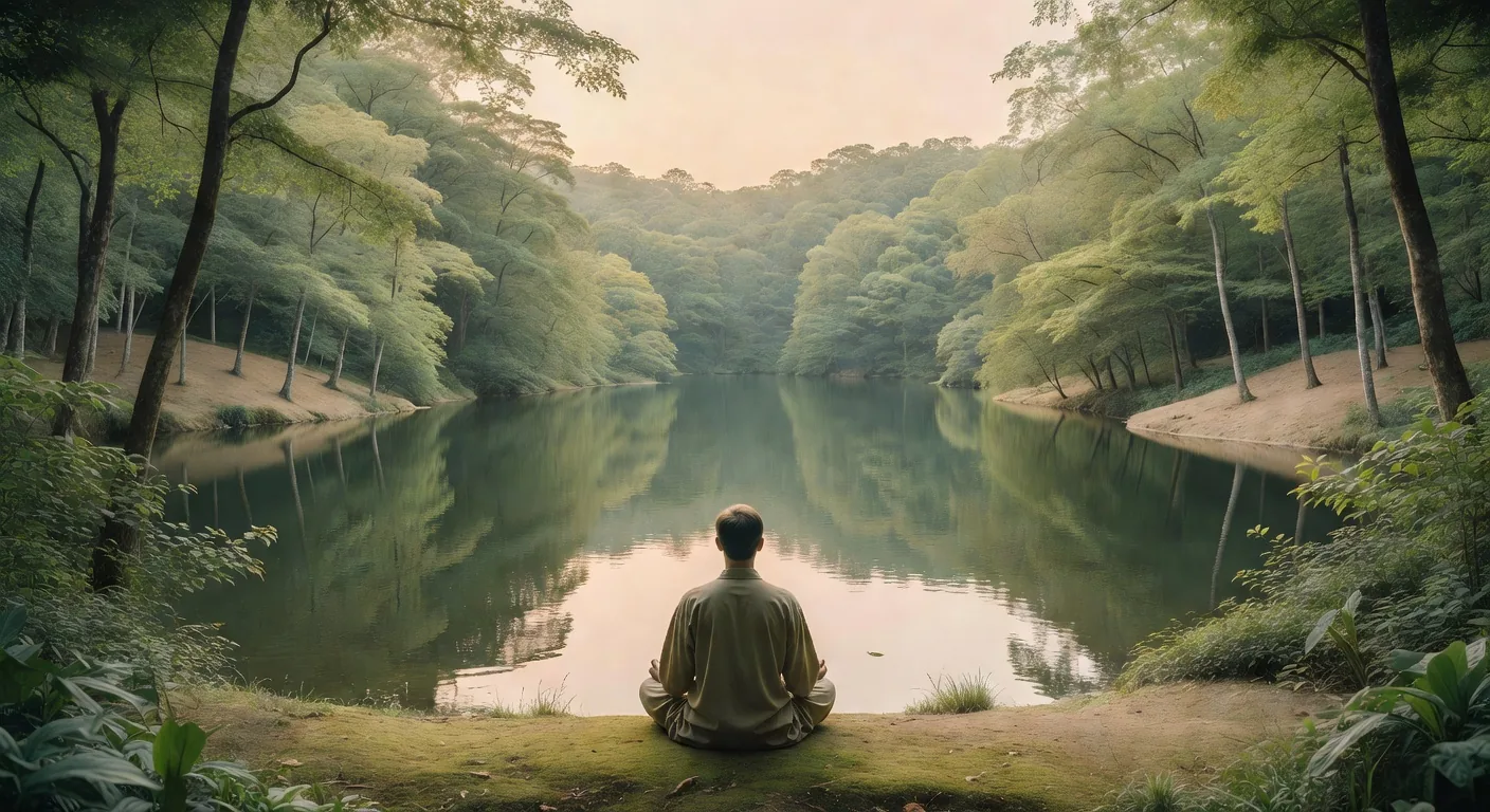 自然の中の瞑想